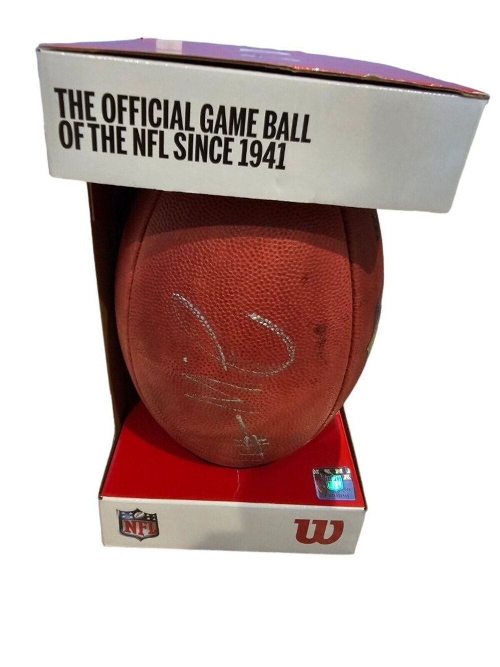 Autographed Wilson NFL Ball Miami Dolphins Jaylen Waddle #17 In Original Box NEW